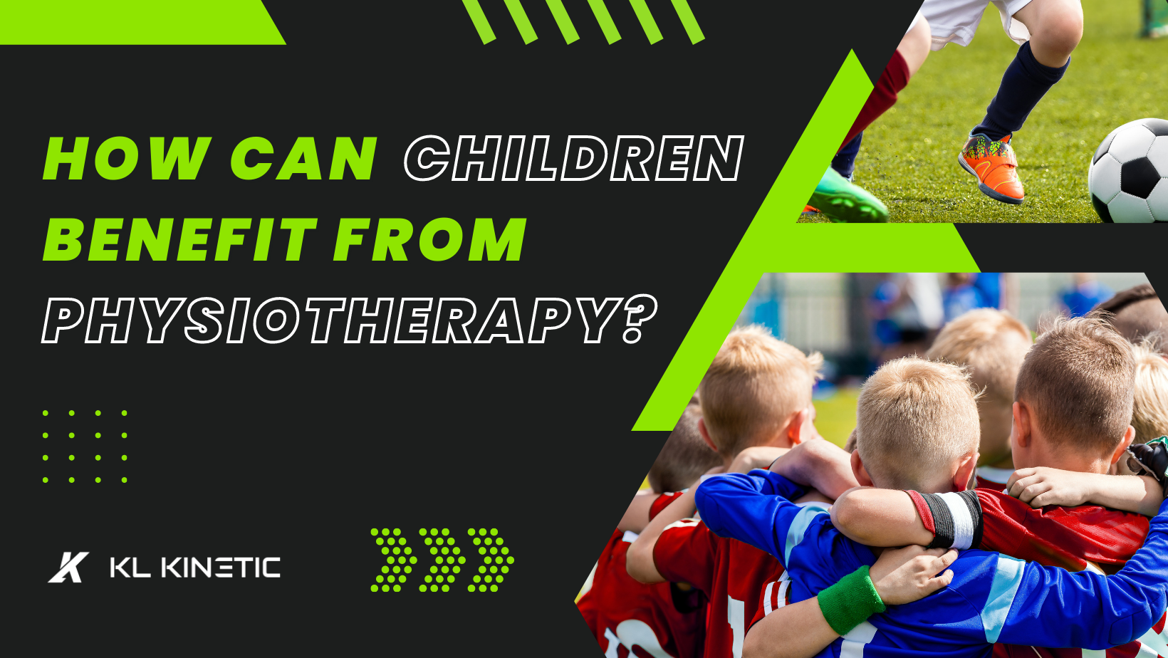 How can children benefit from physiotherapy?