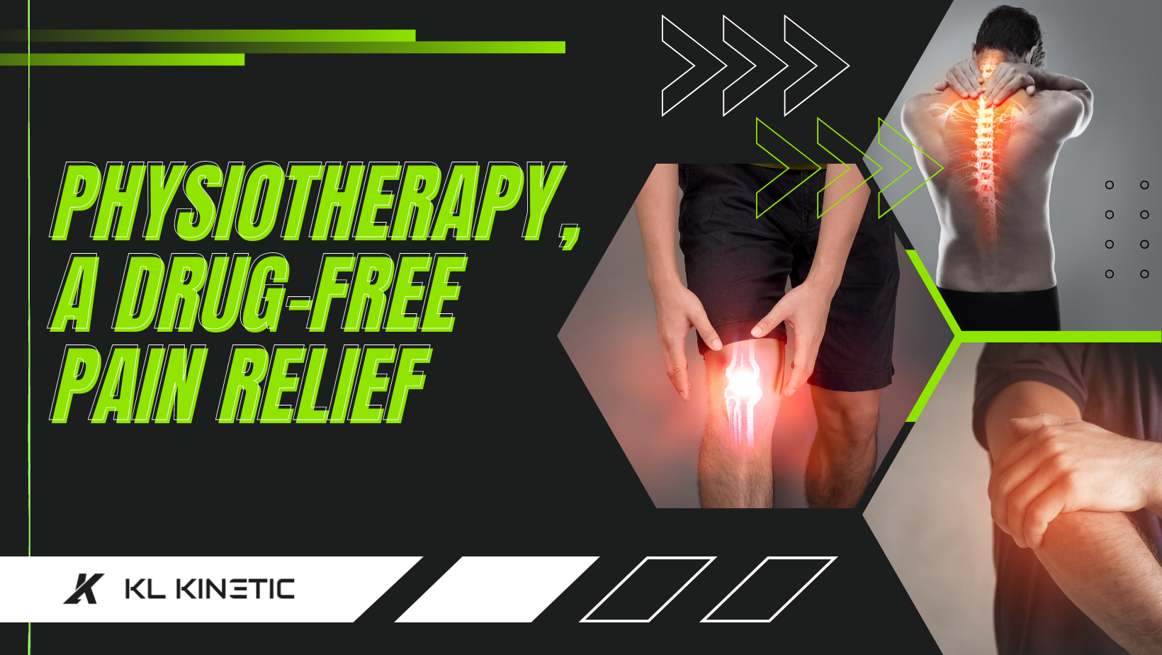 Physiotherapy, a drug-free pain relief